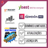 Rank Math + Wp Rocket + Elementor Pro + Atualizacões + Bônus 1