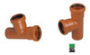 Accesorio Ramal 50 X 90º X 2 Unidades Desagüe Baño Ips 0