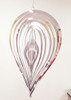 Móvil 3d De Viento Acero Inoxidable  40 Cm Gota 1