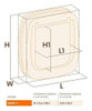 Puerta Para Perro Gato 11 31,9x9,6x38,4cm Marron Mas Envio 1