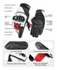 Inbike Im808 - Guantes De Piel Auténtica Para Motocicleta Co 3