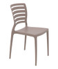 Silla Apilable Gamuza Sofia Respaldo Franjas 0