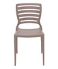 Silla Apilable Gamuza Sofia Respaldo Franjas 1