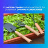 Set Jardineria X3 Herramientas Jardin Huertas Mango Madera 4 Set Jardineria X3 Herramientas Jardin Huertas Mango Madera 4
