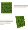 Fomiyes Alfombra Musgo Artificial, Decoración Pared Plantas 2
