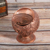 Cinzeiro De Presente Retrô Com Tampa Globe Eagle Zinc Alloy 3