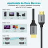 Cable Hdmi 8k 1mt Qgeem 1