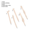 Kit 10 Canetas Formato Ósseo Esferográficas Médica Escolar 2