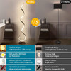 Lámpara De Pie Led En Espiral Besketie, Lámpara De Pie Moder 1 Lámpara De Pie Led En Espiral Besketie, Lámpara De Pie Moder 1