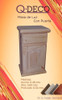 Mesa De Luz De Pino Con Puerta 1