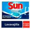 Sun Tabletas Para Maquina Lavavajilla Todo En 1 - 6 X 20un 0