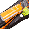 Kit Badminton Completo Vollo Com 2 Raquetes 3 Petecas Nylon 0