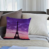 Hgod Designs Funda De Almohada De La Torre Eiffel, Funda De 3