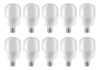 Lampara Led 20w Luz Fria Foco Alta Potencia E27 Set X10 0