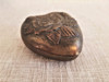 Hermoso Joyerito En Metal Con Forma De Corazón Y Flores 3