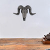 Escultura De Parede Pendurada Com Cabeça De Caveira De Ovelh 2