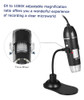 Microscópio 8-led 1000x Zoom.. Luz Digital De Câmera De Vidr 3