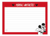Bloquinhos De Anotações Com 5 Modelos (20 Folhas Cada)mickey 1
