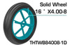 Rueda Maciza P/carretilla 130kg Total Thtwb84008-1d 1
