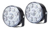 Kit 6 Faros 9 Leds Luz Auxiliar Reflector Accesorio Moto 5