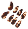 Guzheng Zither Groove Finger Escolhe Unhas Médio 7
