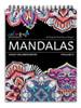 Libro De Colorear Adultos 50 Diseños Mandalas Tapa Dura 0
