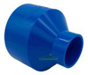 Conexão Luva Redução 100mm X 50mm Pvc Azul Amanco Irrigação 0
