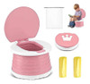 Inodoro Plegable Para Niños, Orinal Portátil Para Niños Pequ 0