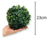 Esfera Bola Pasto Césped Artificial 23 Cm Decoración 1