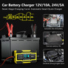 Nexpeak - Cargador De Bateria De Coche De 10 Amperios Y 12 V 1 Nexpeak - Cargador De Bateria De Coche De 10 Amperios Y 12 V 1