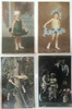 Antigua Foto Postal X Unidad Niño Niña Niños Color 1