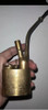 Pipa Antigua De Bronce 3