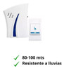 Timbre Inalámbrico Alcance 100m Candela Cuadrado - Rex 1