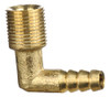 Teton Curvo Codo Macho Espiga De 1/2 De Bronce 1