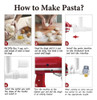 Ehzbtl Pasta Press Attachment With 6 Different Shapes Of Pa. 3