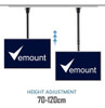 Full Motion Ceiling Hanging Tv Soporte De Montaje En Pared 2 5