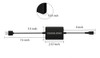 Oassuose Adaptador De Cable De Alimentación Usb 5