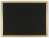 Pizarron Pizarra De Tiza Negro 40x50 Cm Marco De Madera 0