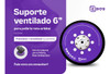 Prato Com Velcro Suporte 6  Para Politriz Roto Orbital Zacs 1