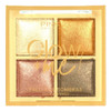 24 Paleta De Sombras Glow Me Brilho Cs3996 Pink 21 Atacado S 2