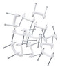 Jardinero Doblador Grapa De Plástico Blanco Ps550 2