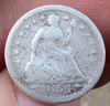 Estados Unidos Plata Half Dime 1854 0