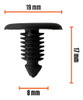 Clip Grampa Traba Manta Capot Chevrolet X5 C 1 Clip Grampa Traba Manta Capot Chevrolet X5 C 1