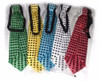 4 Corbatas Luminosas Lentejuelas Con Luces Led Cotillón 4