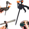 Kit 4 Pç Grampos Marcenaria Sargento Aperto Rápido Multiuso 0