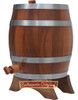 Barril Dorna Cachaça Pipote Sapucaia Vertical 3 Litros 2
