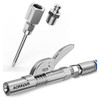 Acoplador De Pistola De Grasa + Aguja Inyectoras Aorrzer 7