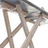 Mesa Tabua Passar Roupa Porta Ferro Tecido Térmico 4