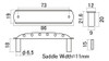 Puente Hosco Mustang Jaguar Jazzmaster  Hk48 Hk-48c Japon 3