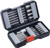 Juego Set 34pz Puntas Atornillador Torx Fresa Einhell Kwb 1